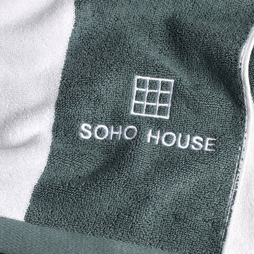 House Pool towel, L180 x W99cm, Grey