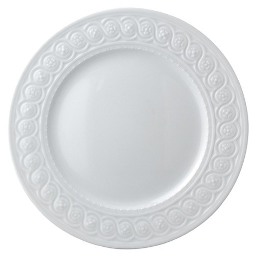 Louvre Dinner Plate, 26cm, White