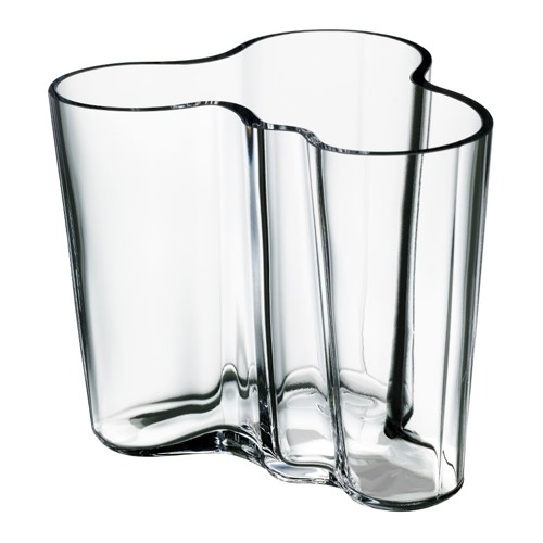Alvar Aalto Vase, 9.5cm, clear