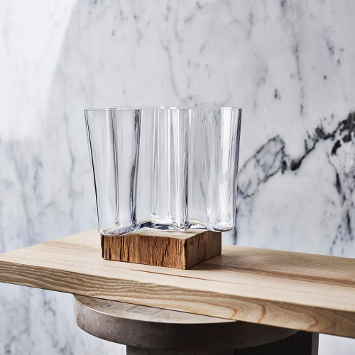 Alvar Aalto Vase, 16cm, clear