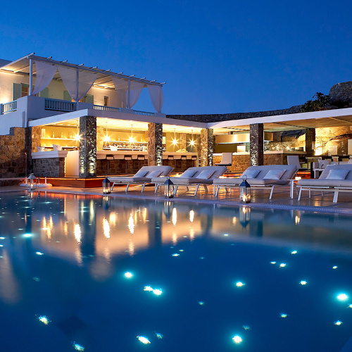  Gift Voucher towards one night at The Bill & Coo for two, Mykonos