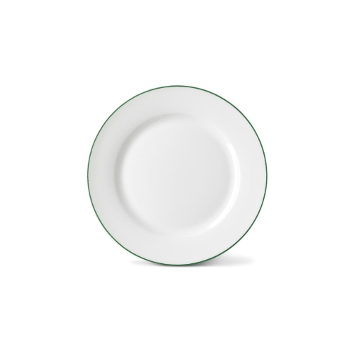 Rainbow Collection Side plate, 20cm, jungle green rim