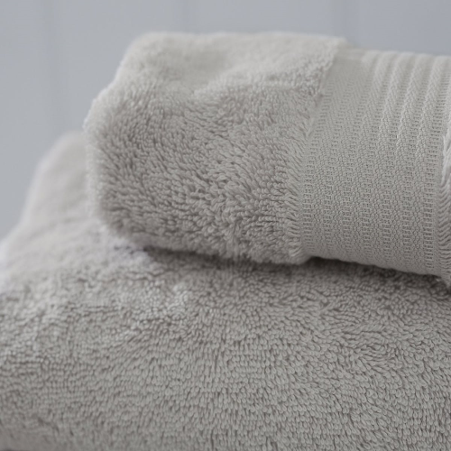 Egyptian Cotton Bath towel, 70 x 125cm, pearl grey