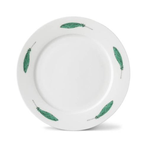 Parakeet Side plate, 21cm, Feather