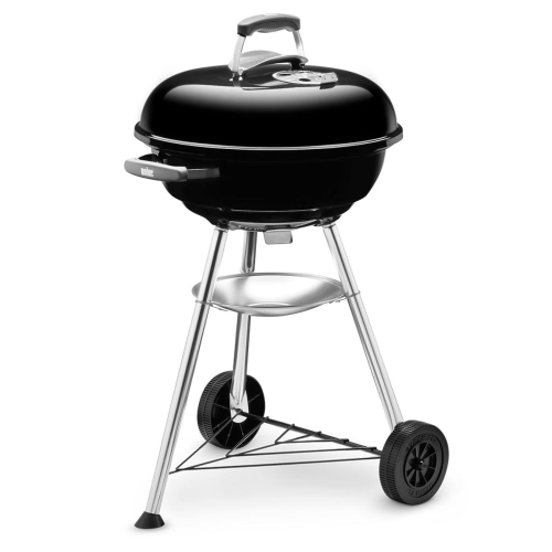 Classic Compact Charcoal Barbecue, 47cm, Black