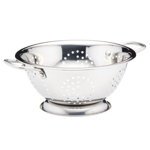  Colander, 24cm, Stainless Steel Twin Wire Handled