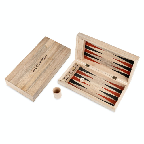 Mango Backgammon, 7 x 20 x 40cm, Mango Wood