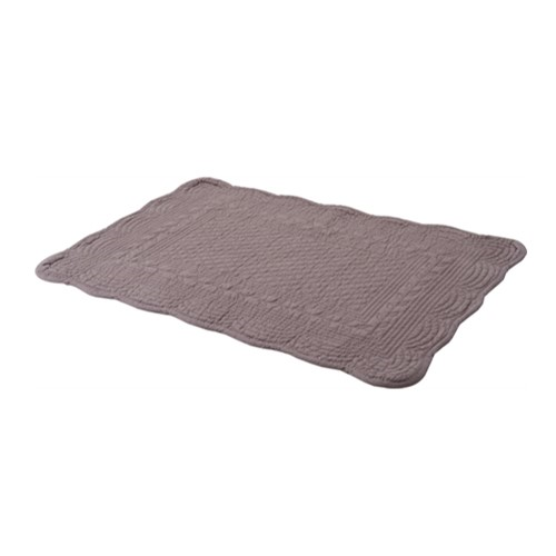 Emily Set of 6 placemats, L50 x W35cm, peat