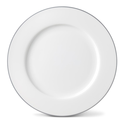 Rainbow Collection Dinner plate, 27cm, Stone Grey Rim