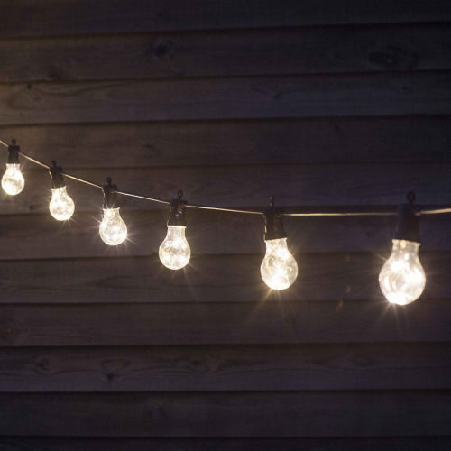  Festoon lights, L4.5m - 10 Bulbs