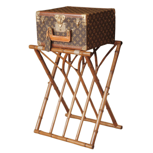 Panama Foldaway luggage rack, W46 x D36 x H60cm, bamboo