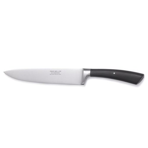  Black Handled Chefs Knife, 18cm, stainless steel