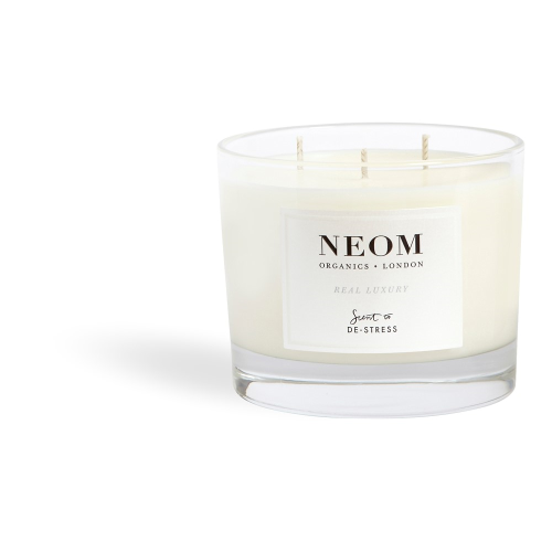 Scent to De-Stress 3 wick scented candle, White