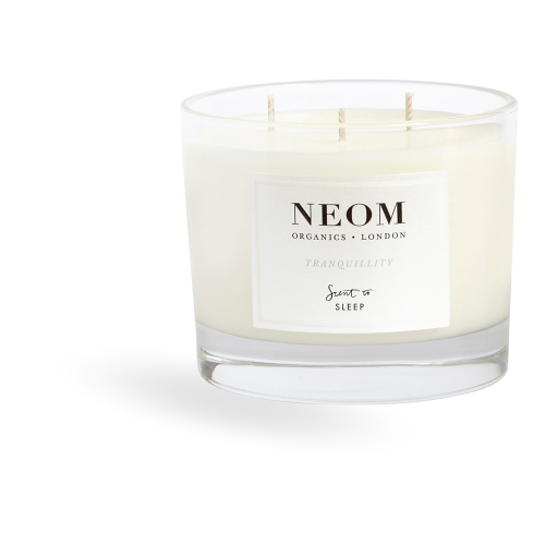 Scent to Sleep - Tranquillity 3 wick scented candle, White