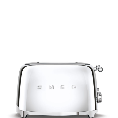 50's Retro 4 slice toaster - 4 slot, chrome