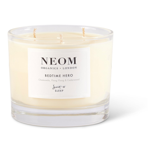 Scent to Sleep - Bedtime Hero 3 wick scented candle, White