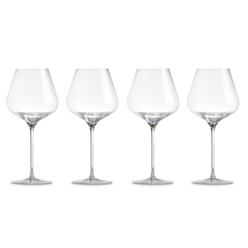  Set of 4 Red Wine Glasses, 700ml, Clear