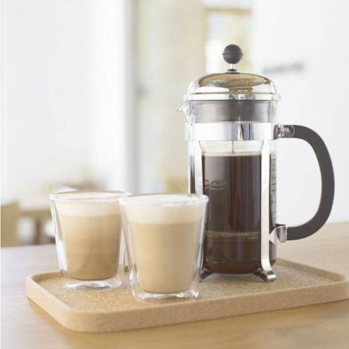 Canteen Double Walled Set of 2 Medium Mugs, 200ml, Clear
