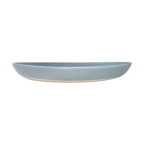 Shell Bisque Salad serving bowl, D35cm, blue