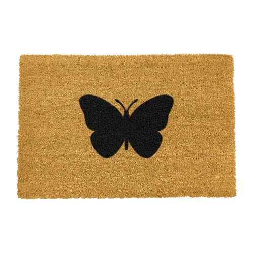 Butterfly Doormat, L60 x W40 x H1.5cm
