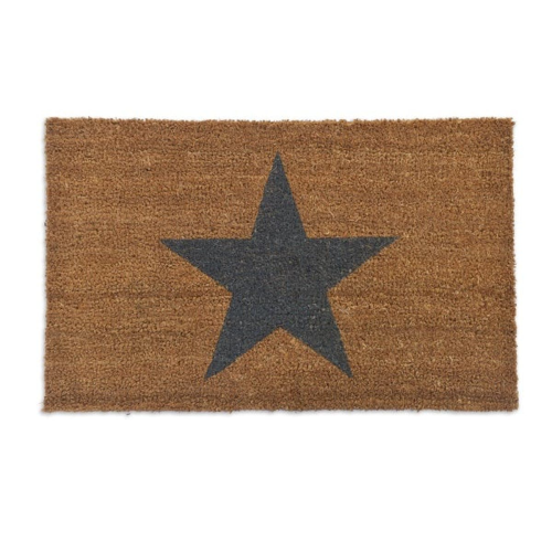 Star Doormat, W65 x D40cm