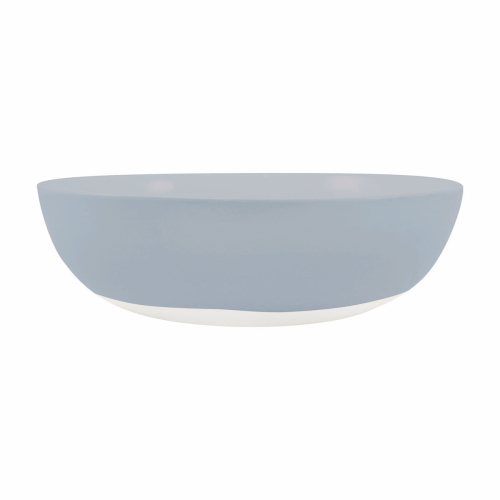 Shell Bisque Round serving bowl, 25.4 x 7.6cm, Blue