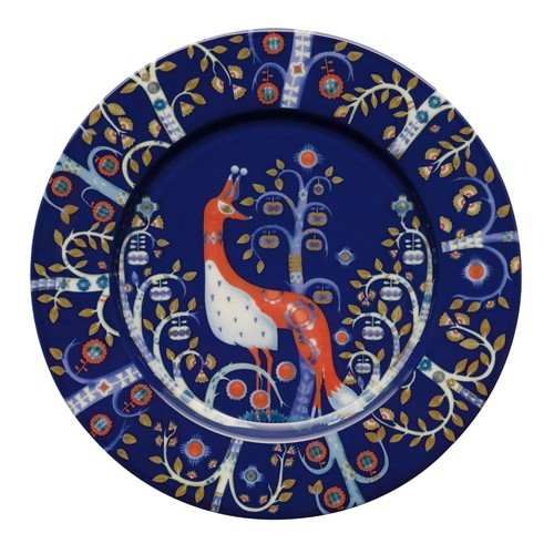 Taika Plate, 22cm, Blue