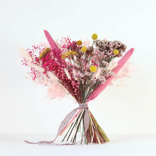 Pinks Large hand-tied bouquet, H42-48cm, Bonbon