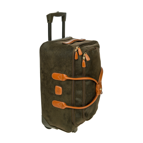 Life Holdall With Wheels, W55 x H25 x D32cm, Olive