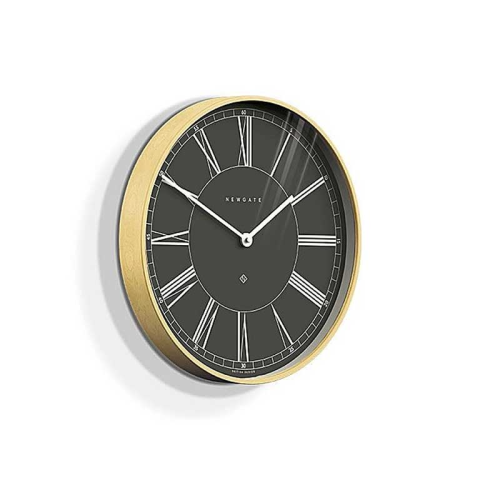Mr Architect Wall clock, Dia40cm, clay grey dial