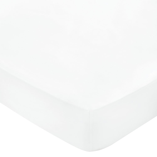  600TC Kingsize fitted sheet, H200 x W150cm, White
