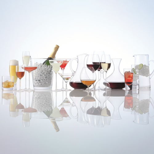 Bar Set of 4 martini glasses, 180ml, clear