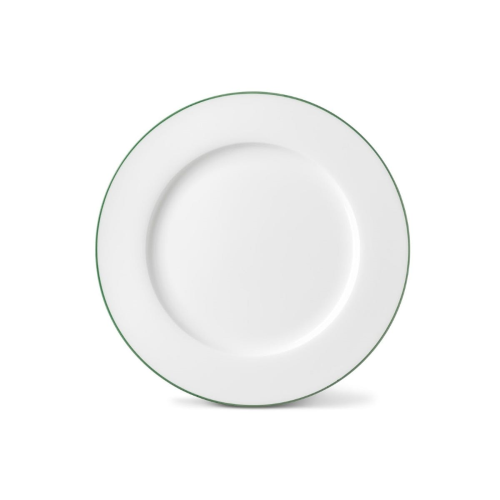Rainbow Collection Dinner plate, 27cm, jungle green rim