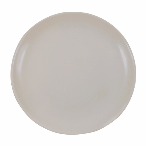 Shell Bisque Set of 4 dinner plates, 27.7cm, grey