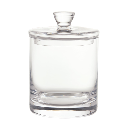  Storage jar, H14.5 x Dia10cm, Glass