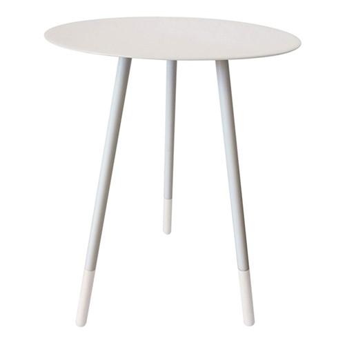 Small round table, H49cm x Dia36cm, Dove Grey