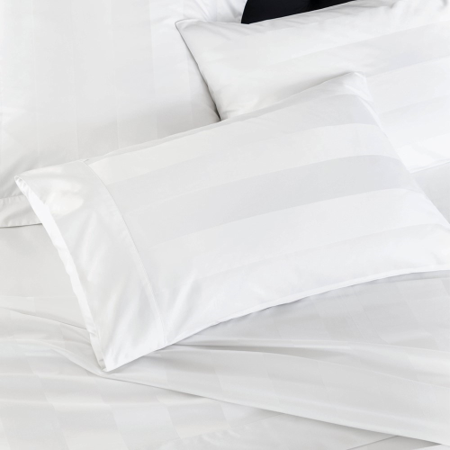 Masterson Standard pair pillowcases, 50 x 75cm, Snow