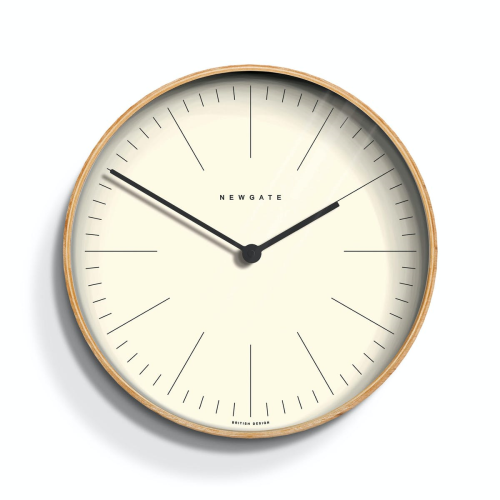 Mr Clarke Wall clock, Dia40cm, Pale Wood Finish