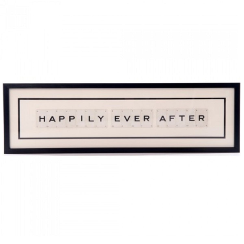 HAPPILY EVER AFTER 'Happily Ever After' Word Frame