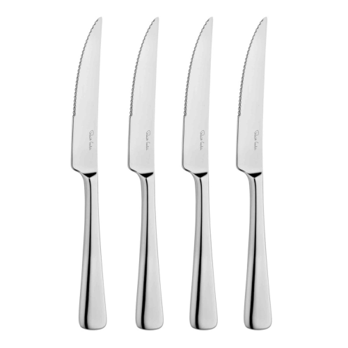 Malvern Bright Set of 4 steak knives, Stainless Steel