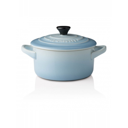 Stoneware Petite round casserole, 9cm - 250ml, Coastal Blue