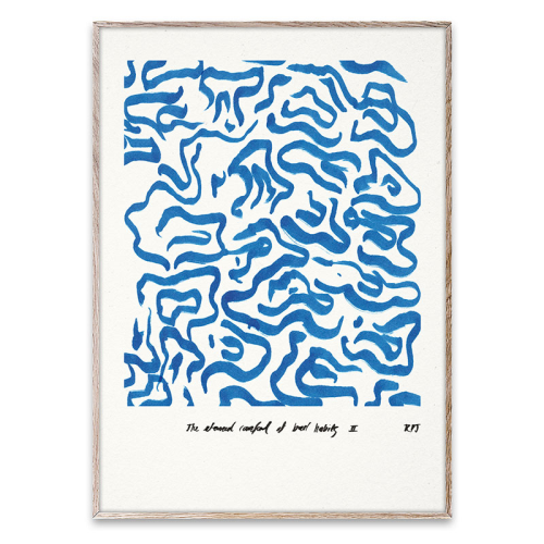 Comfort FSC Print, 50 x 70cm, Blue