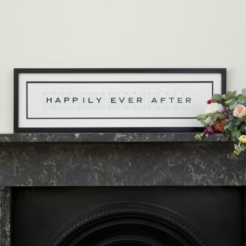 HAPPILY EVER AFTER 'Happily Ever After' Word Frame