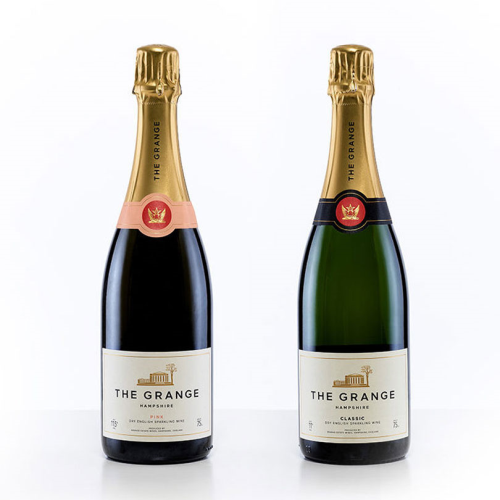 The Grange Mixed Pair of Classic NV & Pink NV Sparkling Wines, Pair of Bottles