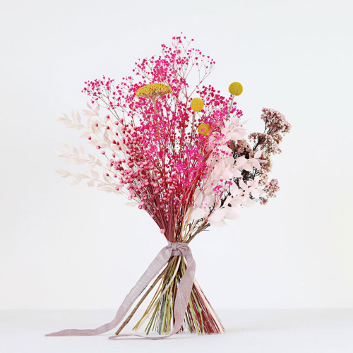 Pinks Medium hand-tied bouquet, H36-42cm, Bonbon