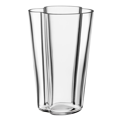 Alvar Aalto Vase, 22cm, clear