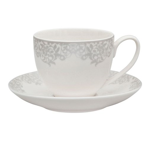 Monsoon - Filigree Tea/coffee saucer, 17cm, silver