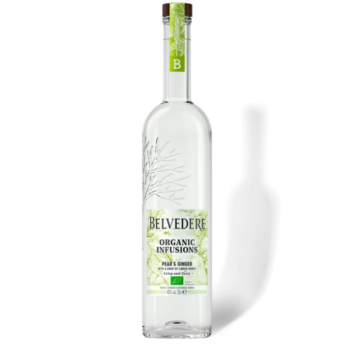 Belvedere Vodka Organic Infusions Pear & Ginger, 70cl