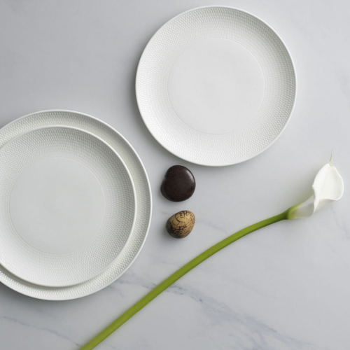 Gio Dinner plate, 28cm, White/ Bone China