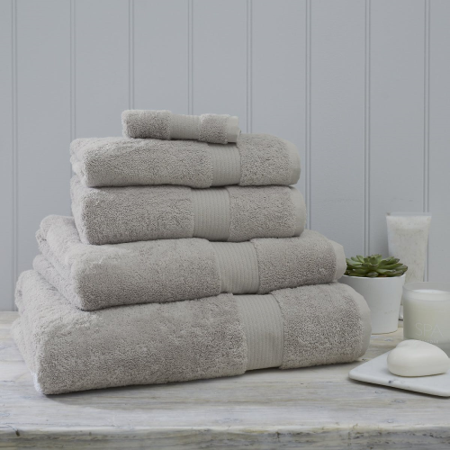 Egyptian Cotton Bath towel, 70 x 125cm, pearl grey